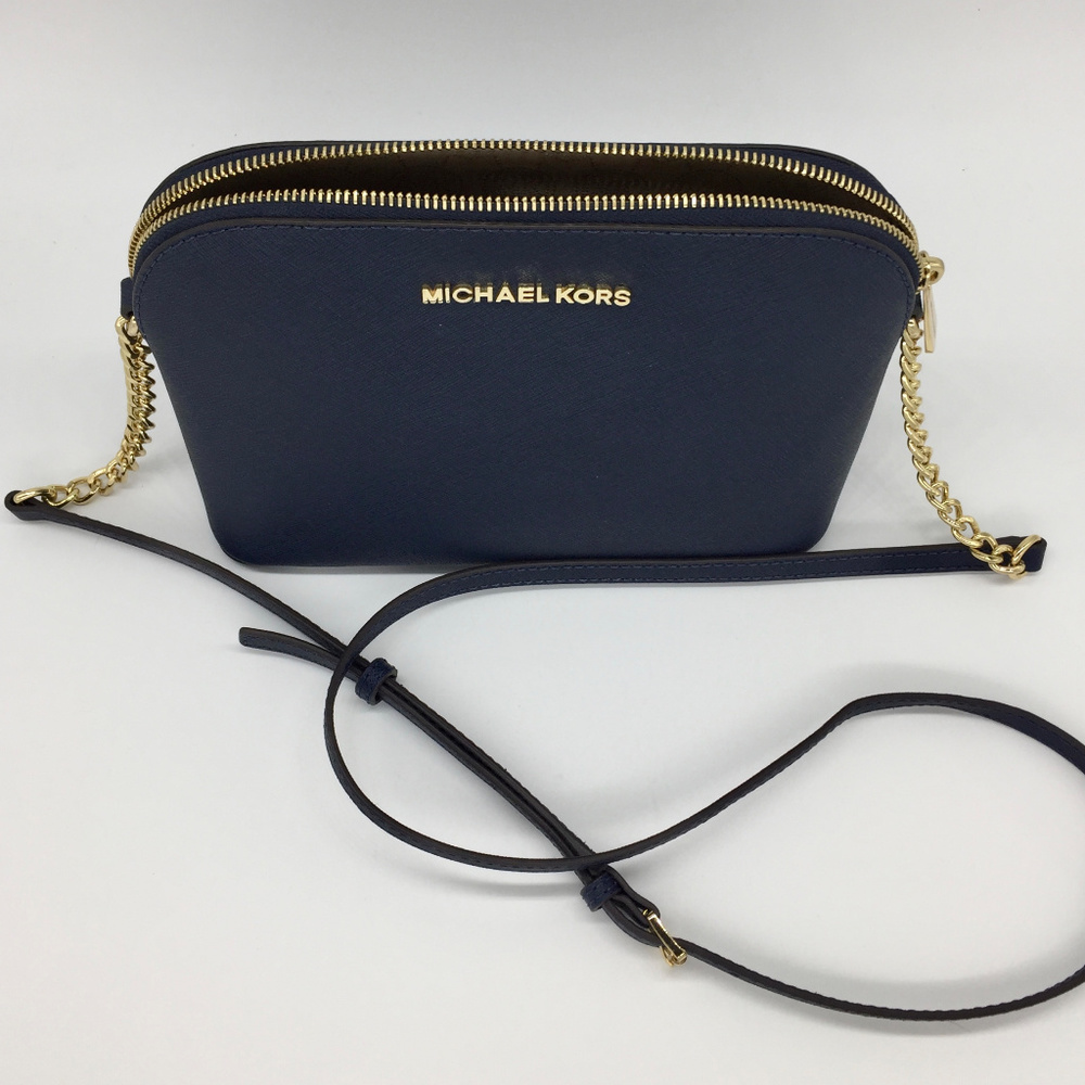 Michael Kors Navy Crossbody Bag